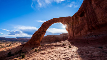 Картинка corona+arch moab utah природа горы corona arch