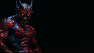 Картинка фэнтези демоны нейросети графика нейроарт ai art нейронные сети рисунки нейро искусство