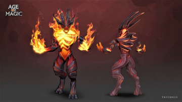 Картинка видео+игры age+of+magic демон огонь