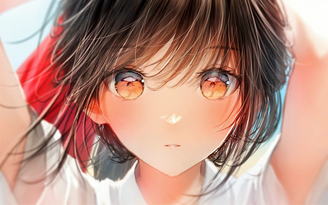 Обои картинки фото аниме, unknown,  другое , девочка, лицо