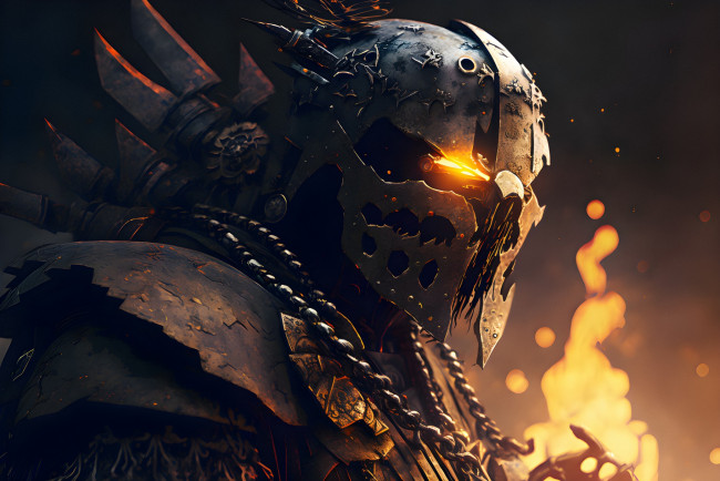 Обои картинки фото фэнтези, демоны, нейросети, графика, нейроарт, ai, art, нейронные, сети, рисунки, нейро, искусство