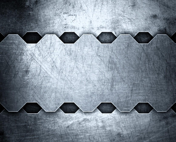 Обои картинки фото разное, текстуры, пластины, зубцы, железо, царапины