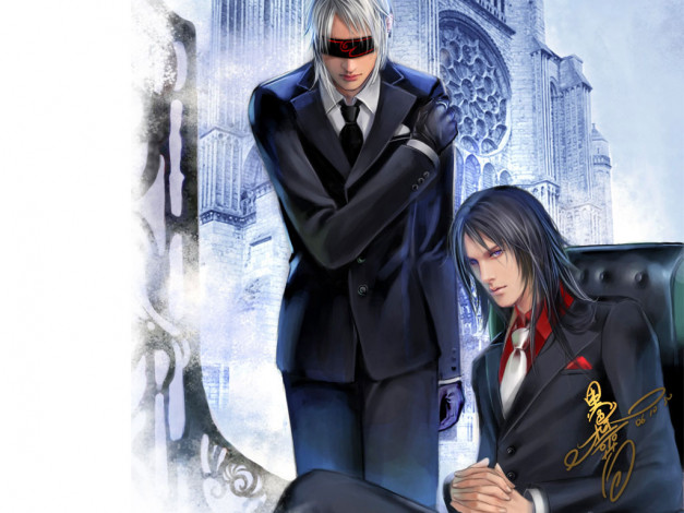 Обои картинки фото аниме, final, fantasy