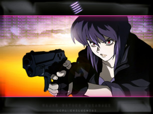 Картинка аниме ghost in the shell