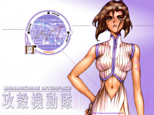 Картинка аниме ghost in the shell