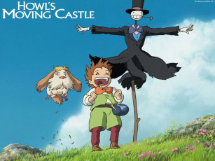 Картинка аниме howl`s moving castle
