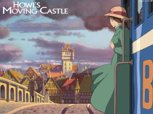 Картинка аниме howl`s moving castle