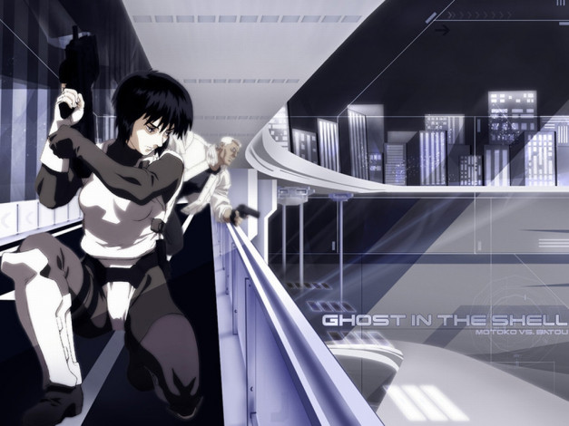 Обои картинки фото аниме, ghost, in, the, shell