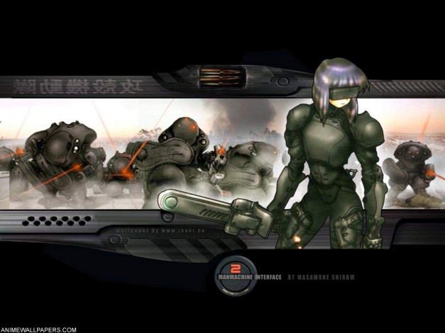 Обои картинки фото аниме, ghost, in, the, shell