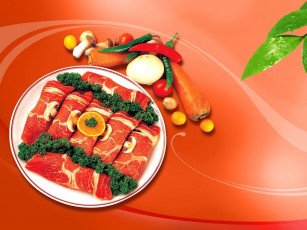 обоя еда, мясные, блюда