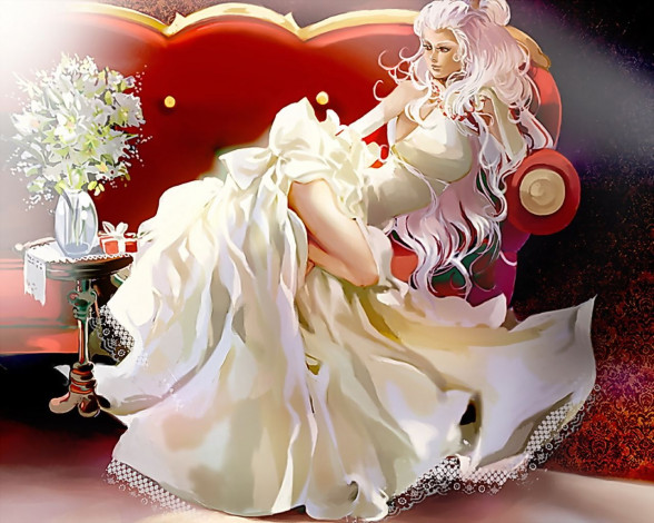 Обои картинки фото рисованные, люди