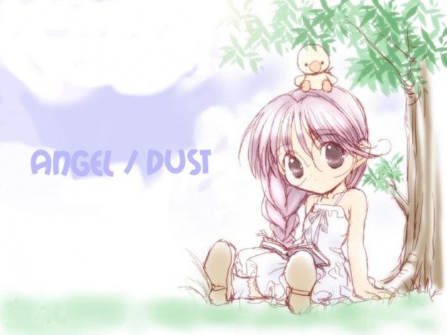 Обои картинки фото аниме, angel, dust