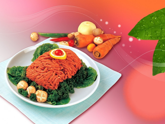 Обои картинки фото еда, мясные, блюда