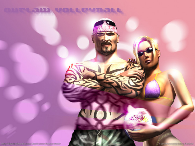Обои картинки фото видео, игры, outlaw, volleyball