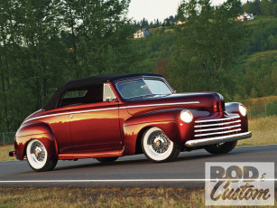 Картинка 1947 ford convertible автомобили custom classic car