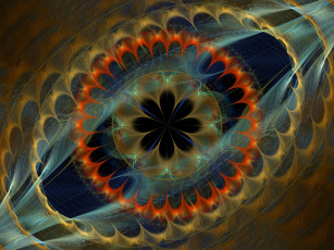 Картинка 3д графика fractal фракталы фрактал