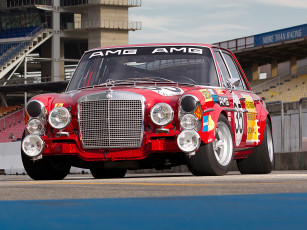 Картинка amg 300sel race car автомобили mercedes benz