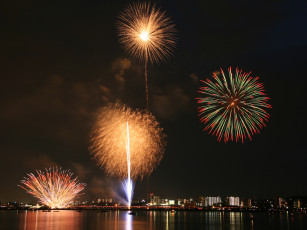 Картинка разное салюты фейерверки салют