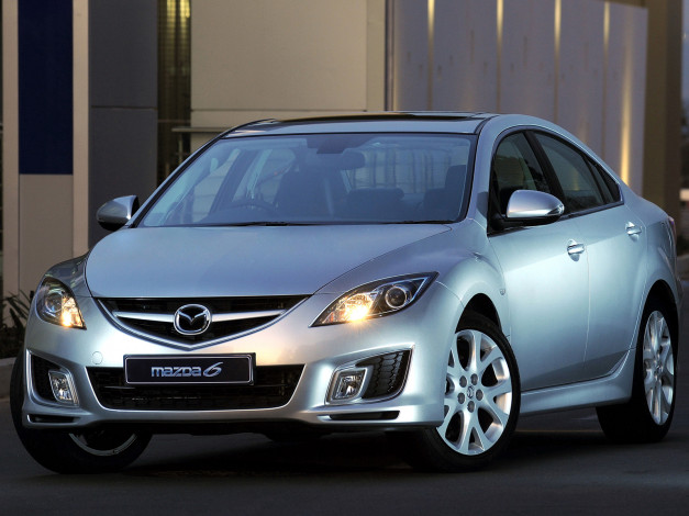 Обои картинки фото mazda, sedan, автомобили