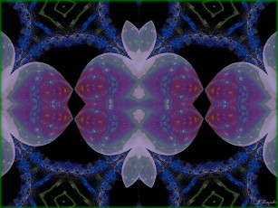 Картинка 3д графика fractal фракталы узор цвета фон