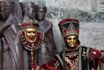 Картинка разное маски карнавальные костюмы карнавал венеция