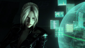 Картинка tekken blood vengeance видео игры девушка галограмма