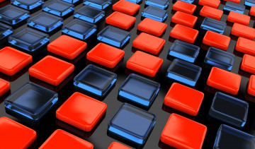 Картинка 3д графика другое квадраты