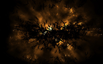 Картинка животные летучие мыши ночь