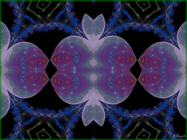 Обои картинки фото 3д, графика, fractal, фракталы, узор, цвета, фон