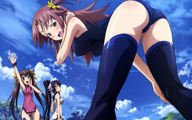 Обои картинки фото аниме, infinite, stratos