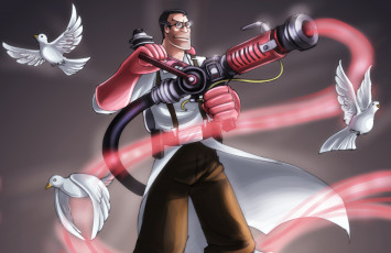 Картинка рисованные люди оружие