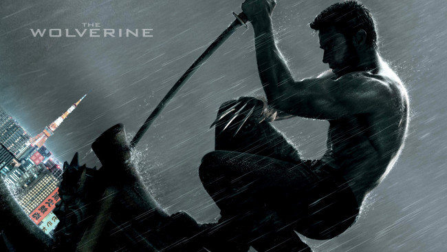 Обои картинки фото the, wolverine, кино, фильмы, росомаха