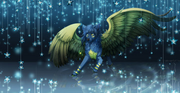 Картинка рисованные животные +сказочные +мифические крылья животное