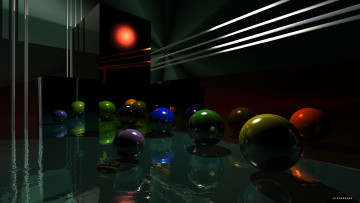 Картинка 3д+графика шары+ balls шары