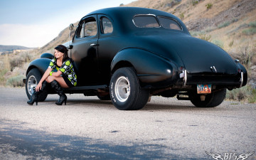 Картинка автомобили авто+с+девушками hotrod