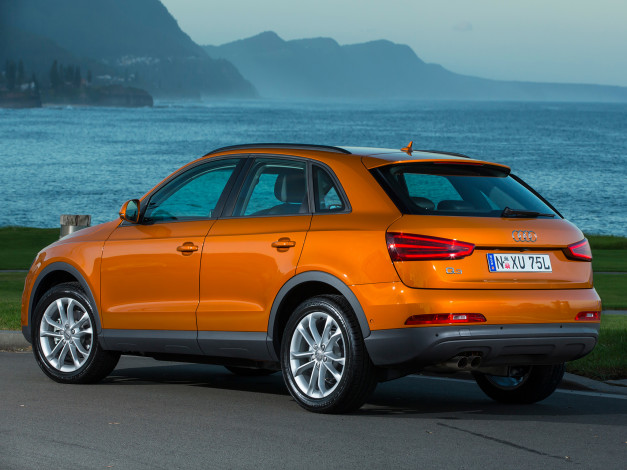 Обои картинки фото автомобили, audi, au-spec, 2014г, quattro, tfsi, q3, 1-4