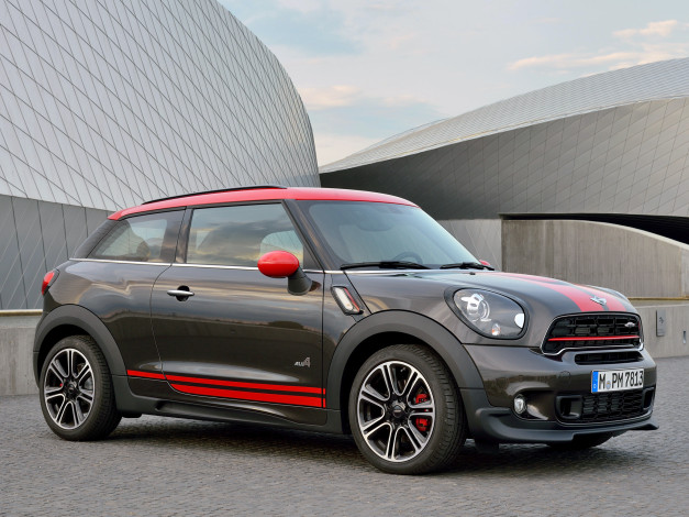Обои картинки фото автомобили, mini, 2014г, r61, paceman, works, cooper, john