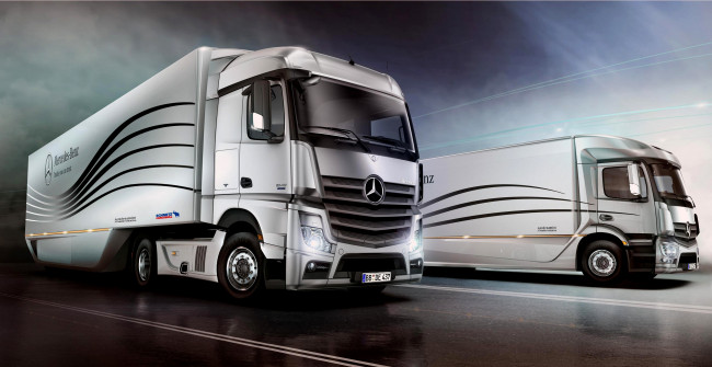 Обои картинки фото автомобили, mercedes trucks, mercedes