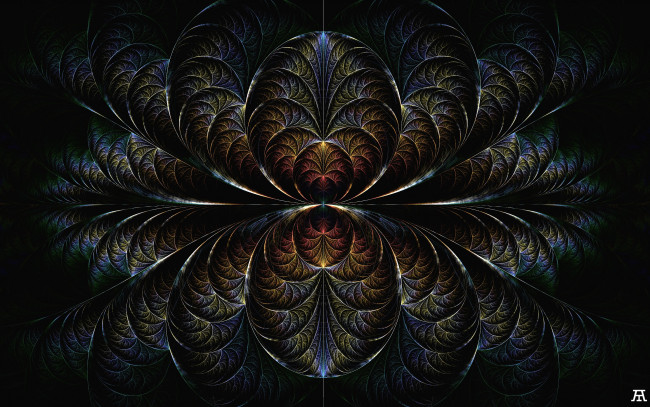 Обои картинки фото 3д графика, фракталы , fractal, узор, фон, цвета