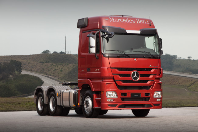 Обои картинки фото автомобили, mercedes trucks, mercedes