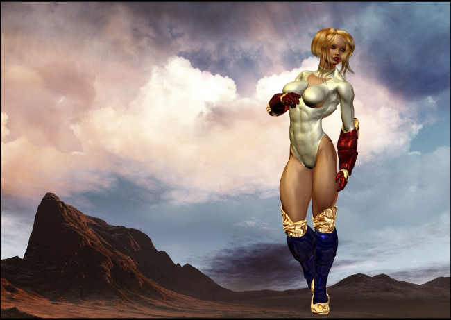 Обои картинки фото 3д графика, люди , people, взгляд, девушка