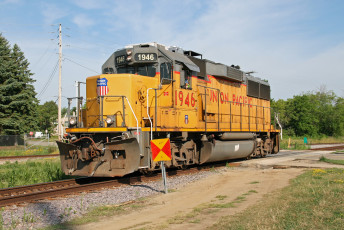 Картинка техника локомотивы локомотив рельсы дорога железная