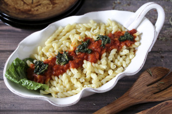 Картинка еда макаронные+блюда соус макароны