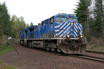 Картинка техника поезда локомотив рельсы дорога железная состав