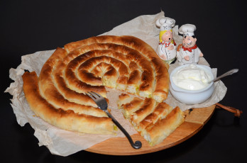 Картинка еда пироги пирог сметана