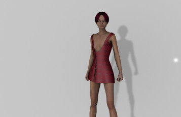 Картинка 3д+графика люди+ people фон взгляд девушка