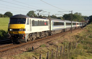 Картинка техника электровозы локомотив рельсы дорога состав железная