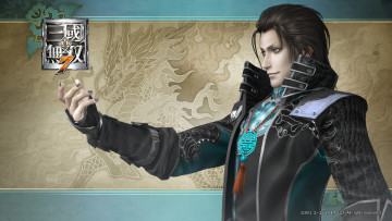 Картинка видео+игры dynasty+warriors одежда жест китайская рисунок дракон jia chong парень dynasty warriors
