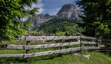 Картинка природа горы растительность гора изгородь