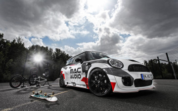 обоя автомобили, mini